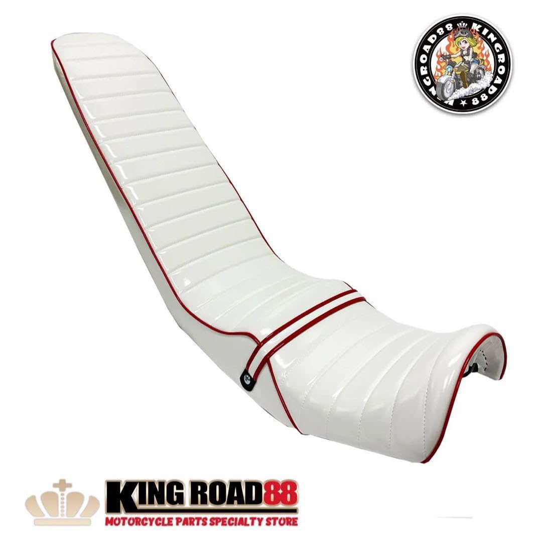xjr400 4hm 三段シート30cm ヤマハ XJR400 前期 4HM KingRoad88 ロングシート エナメル
