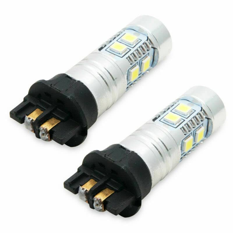Lot de 2 ampoules LED clignotantes pour B-M-VV F34 F31 F30 Canbus, feux diurnes super lumineux DRL à économie d'énergie
