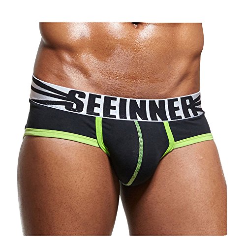 Preisvergleich Produktbild TUDUZ _Unterwäsche Boxer Shorts Unterwäsche weiches Höschen Herren Männer (Negro, M)