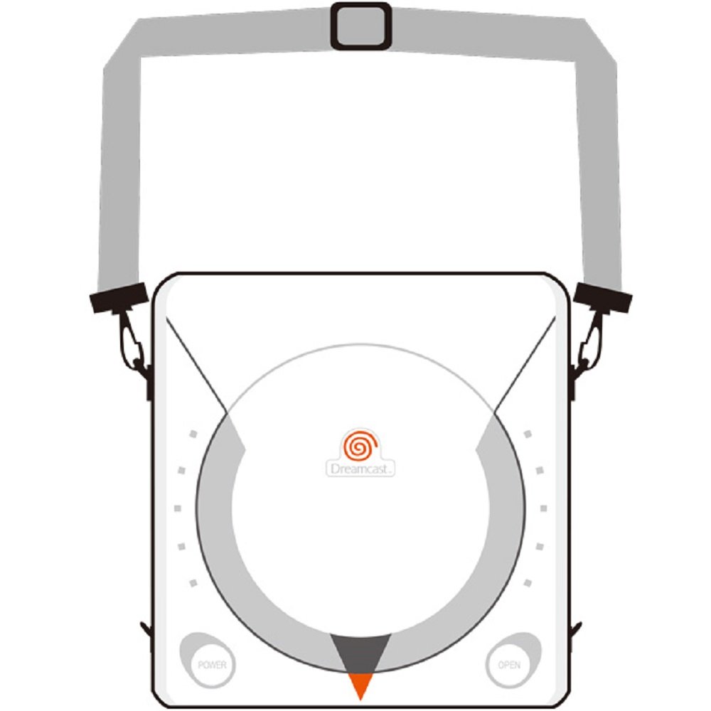 Amazon.co.jp: ほぼ実物大「ドリームキャスト」2WAYバッグ : ゲーム
