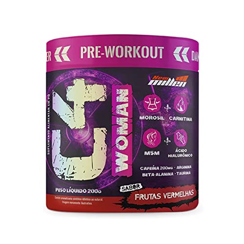 C4 Woman (200g), Frutas Vermelhas, New Millen