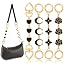 A05 4Pcs Black Bag Extender Chain