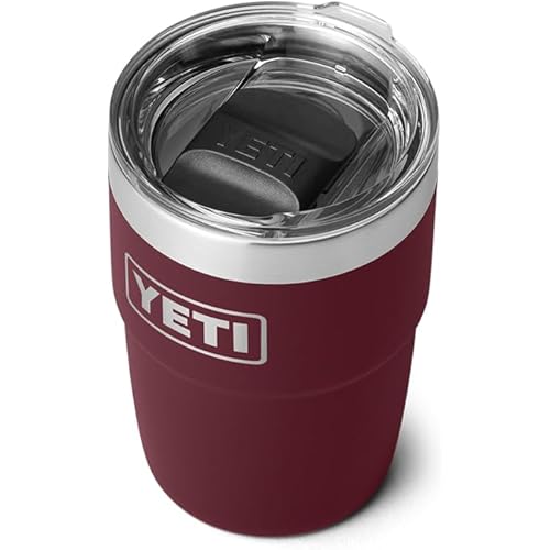 YETI Rambler 8 oz Stackable Cup, Stainless Steel, Vacuum Insulated Espresso Cup with MagSlider Lid