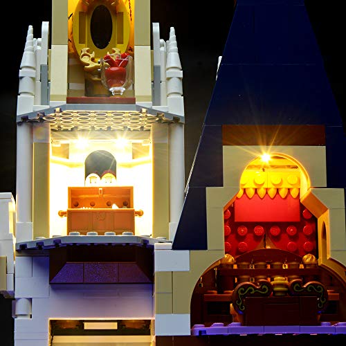 BRIKSMAX Led Beleuchtungsset für Lego Creator Das Disney Schloss, Kompatibel Mit Lego 71040 Bausteinen Modell - Ohne… – Bild 5