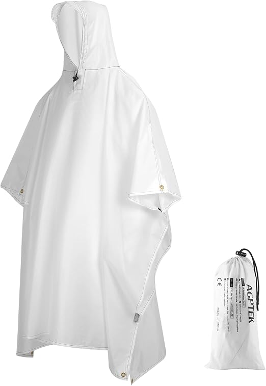AGPTEK poncho pluie extra large PU 3000mm sac a dos