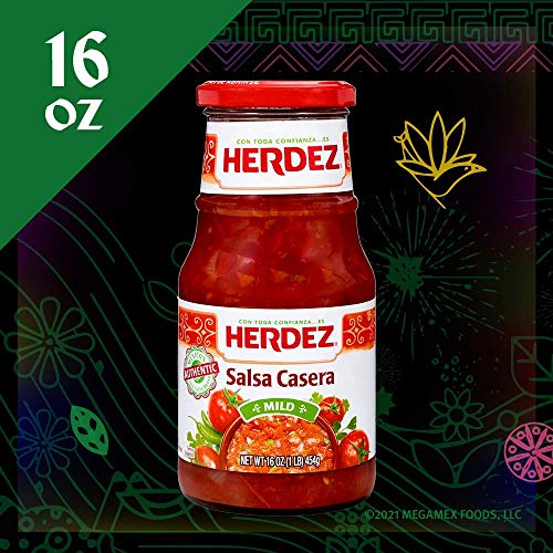 Herdez Salsa, Casera, Mild, 16-Ounce (Pack Of 6) #TOP7