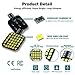 20PCS T10 921 922 912 194 RV Interior LED Light Bulbs, Super Bright LED Bulbs Replacement Lighting 36-SMD 2835 6500K White for 12V RV Camper Trailer Motorhome Boat Dome Car Marine Ceiling Indoor Light