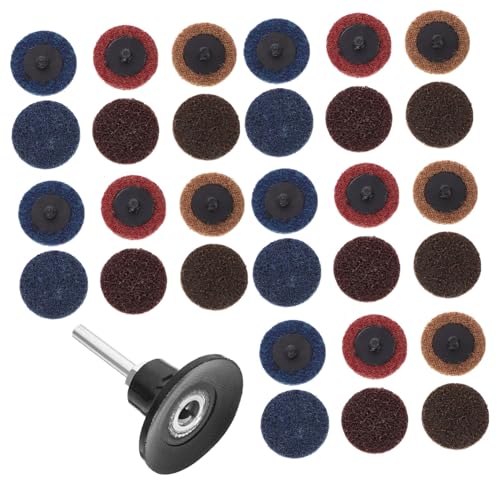 Disques abrasifs meuleuse d'angle VALICLUD en nylon non tissé pour polissage et ébavurage x45