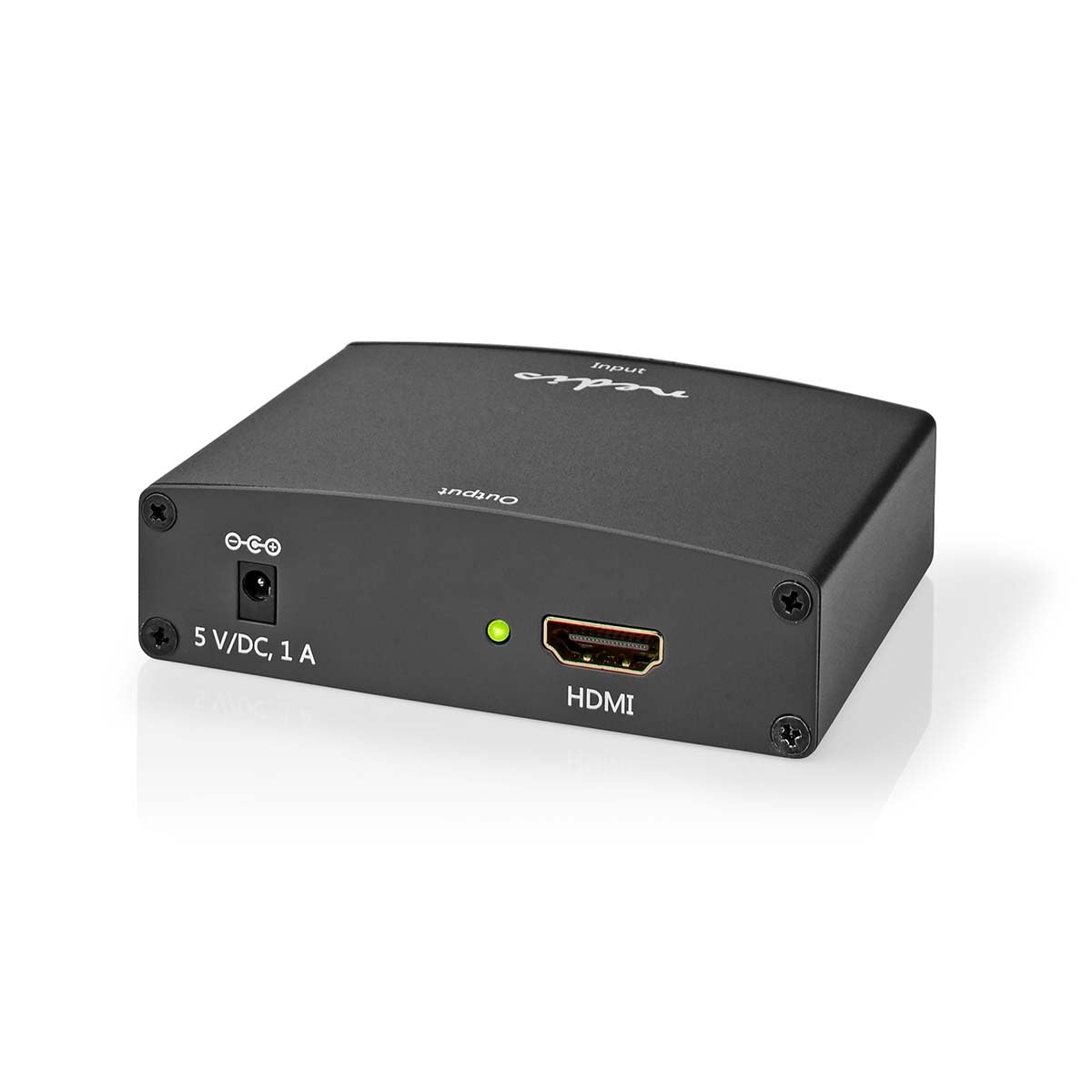 Convertisseur HDMI T - VGA Female / 2X RCA Femelle - Sortie HDMIT - 1 Voie - 1080p - 1,65 Gbps - Aluminium - Anthracite