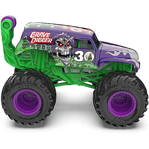 Sunny Brinquedos Monster Jam - 1:64 Die Cast Truck Grave Digger Purple 30Th, Multicor