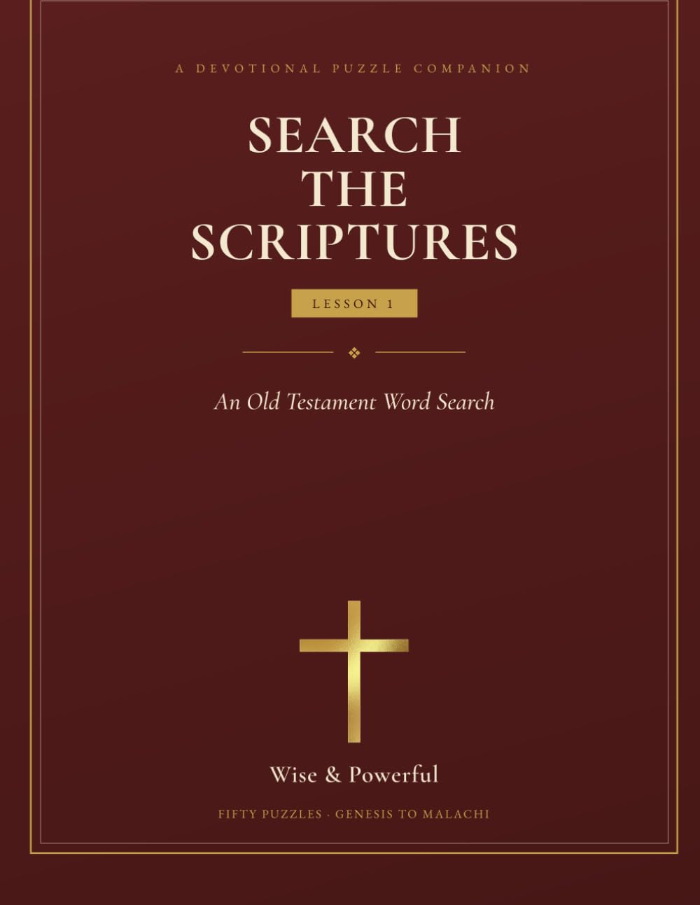 Search The Scriptures - Lesson 1: An Old Testament Word Search