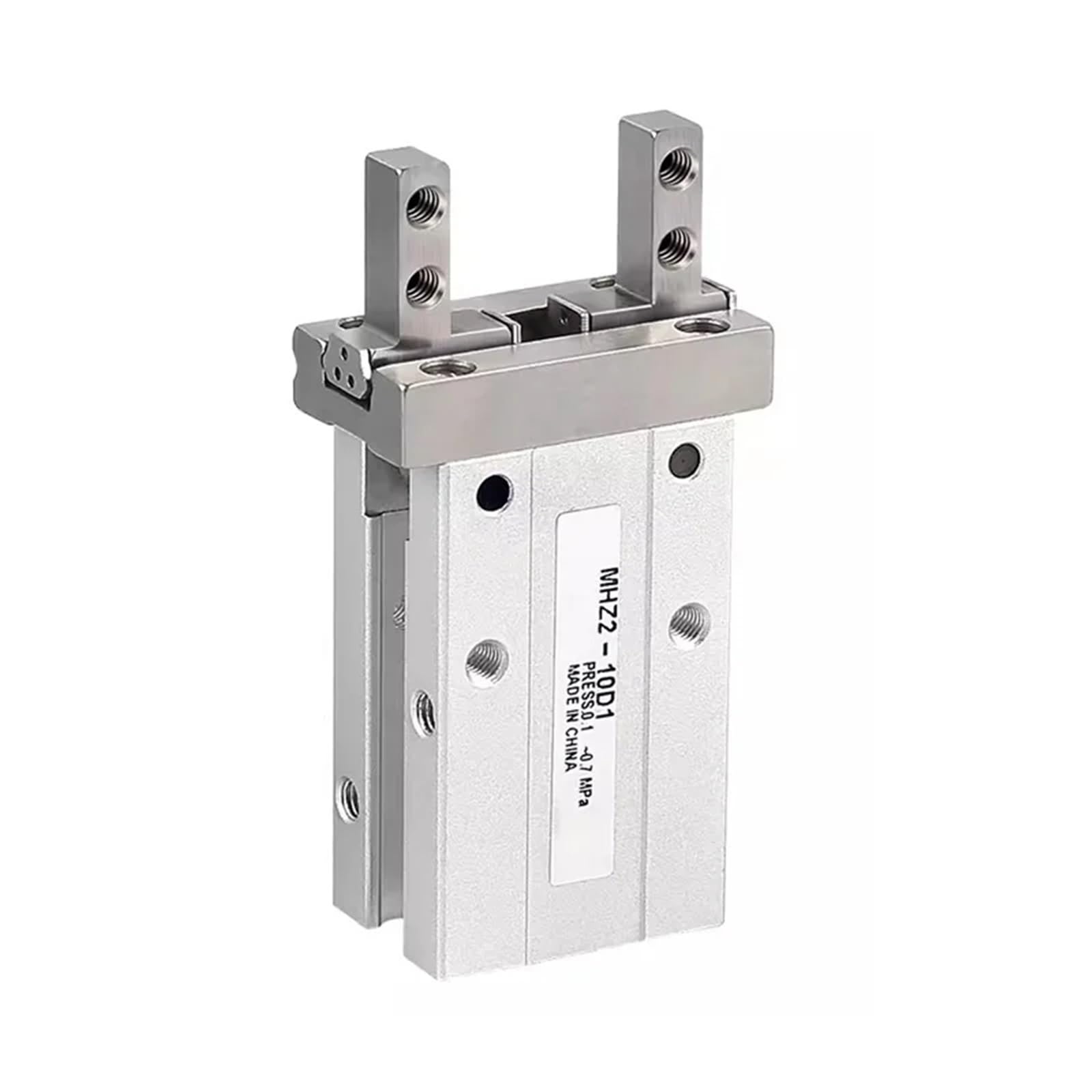 3 stücke MHZ2 Pneumatische Finger Luft Greifer Zylinder MHZL2-10D MHZ2-16D 6D 20D 25D 32D 40D Aluminium Klemmen Finger Zylinder(Red)