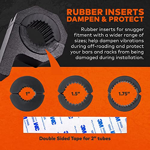 image for LAMPHUS Off-Road Light Mounting Bracket Bar Clamp Kits [1