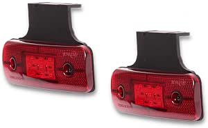 Lot De 2 Feux De Gabarit LED 12V/24V Pour Remorque Ou Caravane - Avant/arrière/côté - Marque Easy Link