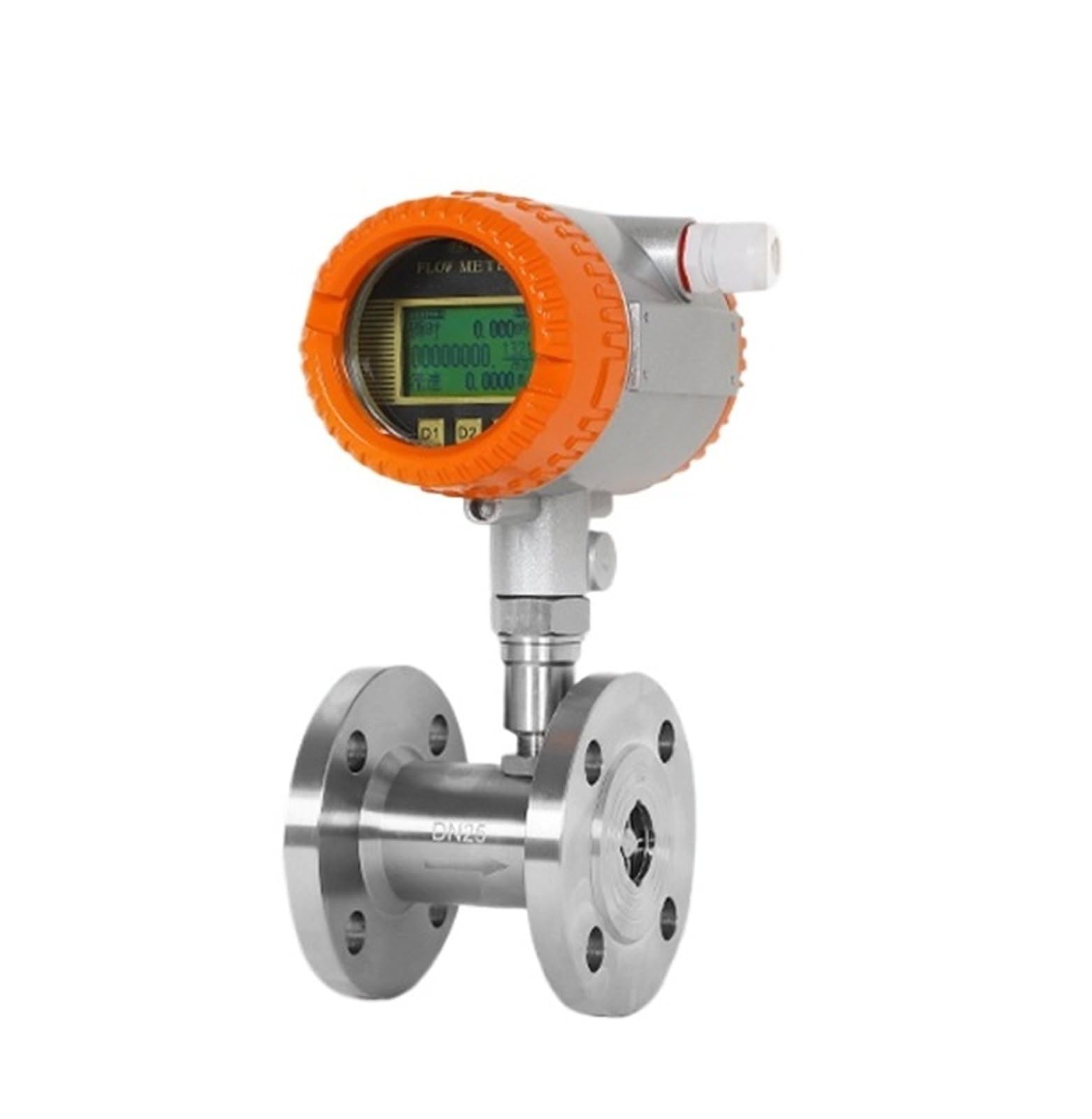 WQGQPXOB Liquid Flow Meter Water Sensor Electronic Digital Display(DN200 flange)