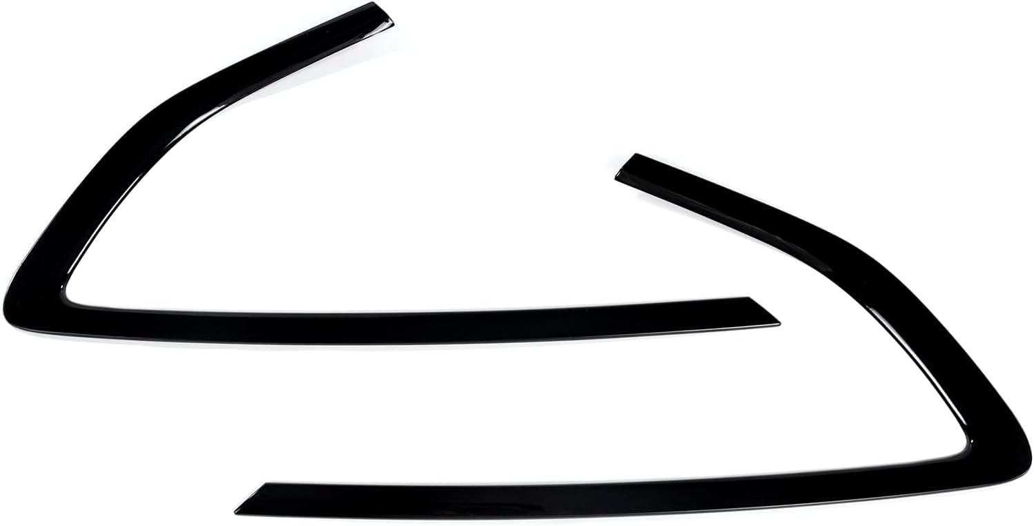 フォードモンデオ2012-2021用カーウィンドウストリップモールディングシールベルトトリム グロスブラック