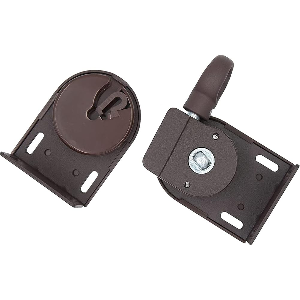 Jnchdghwa As Shown Sunshade Curtain Bracket Windproof Roller Shutter Head Curtain Fasteners Set Cordless Curtain Bracket