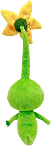 Miniatura 3 de Pikmin de peluche, juguete de peluche de Pikmin brillante de 16.5 pulgadas para fanáticos del juego, lindo muñeco de peluche para niños y niñas