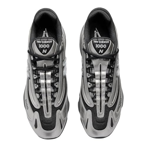 New Balance Men's 1000 Sneaker, Silver, 10.5 - image 3