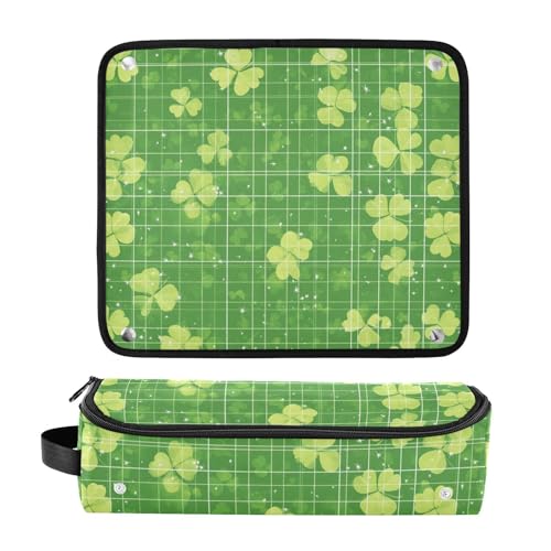 Bolso de viaje para herramientas de cabello con almohadilla resistente al calor impermeable para planchas, alisadores y rizadores miniatura 3
