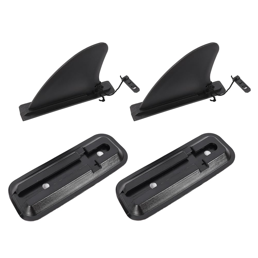 BE-TOOL 4.5" Removable Universal SUP Fin Nylon Fin Center Replacement Paddle Board Accessories for Most Inflatable SUPs, Surfboard, Stand-up Paddleboard (Including Slot)