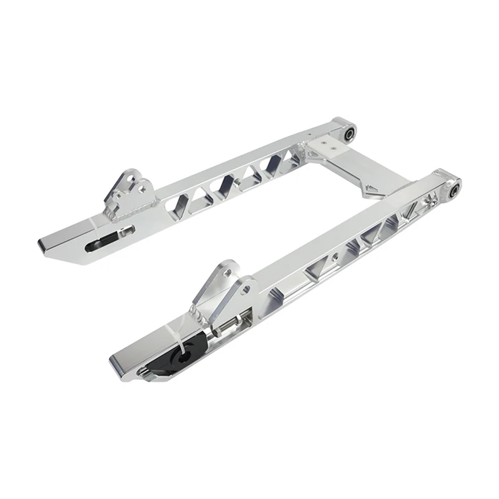 szpule motocykla wahacz Motocykl Jednostronny Wahacz Zmodyfikowany Tylny Płaski Widelec Wahacz Aluminiowy Stop wahacza wahacz(Silver)