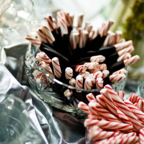 Peppermint Sticks Bulk Candy Bundle. Includes 6-5 Oz Bags Of Bobs Sweet Stripes Soft Peppermint Sticks Candy In A Bellatavo Box! Made With All Natural Peppermint! Comes With A Bellatavo Fridge Magnet! #TOP7