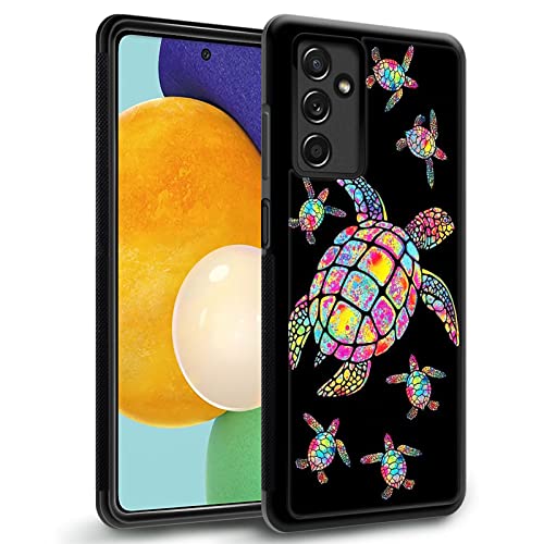 CARLOCA Compatible with Samsung Galaxy A13 5G Case,Colorful Rainbow Turtle Family Samsung Galaxy A13 5G Cases,Fashion Graphic Design Shockproof Anti-Scratch Drop Protection Samsung Galaxy A13 5G - image 2