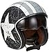 Produktbild Origine helmets 202537028101804 Sprint Rebel Star Open Face Helme, White -Grey, M