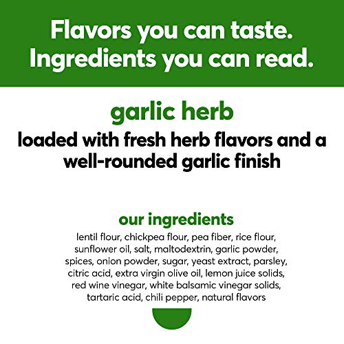 RightRice - Garlic Herb (7oz. Pack of 6) - Made from Vegetables - High Protein, Vegan, non GMO, Gluten Free