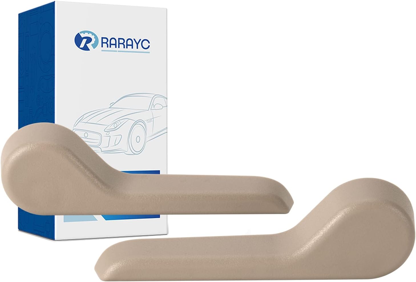 Seat Recliner Handle Replacement for | 2007-2014 Chevy Avalanche Silverado Suburban, GMC Sierra Yukon | Left & Right Side Replace 15232598 15232594 (Tan)