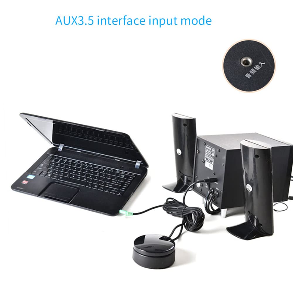 Contrôleur de Volume Audio Contrôle de commutateur de Volume de Signal Aux 3.5mm par remplacement de réglage de câble pour système d'amplificateur de haut-parleursc (Contrôleur et autres)
