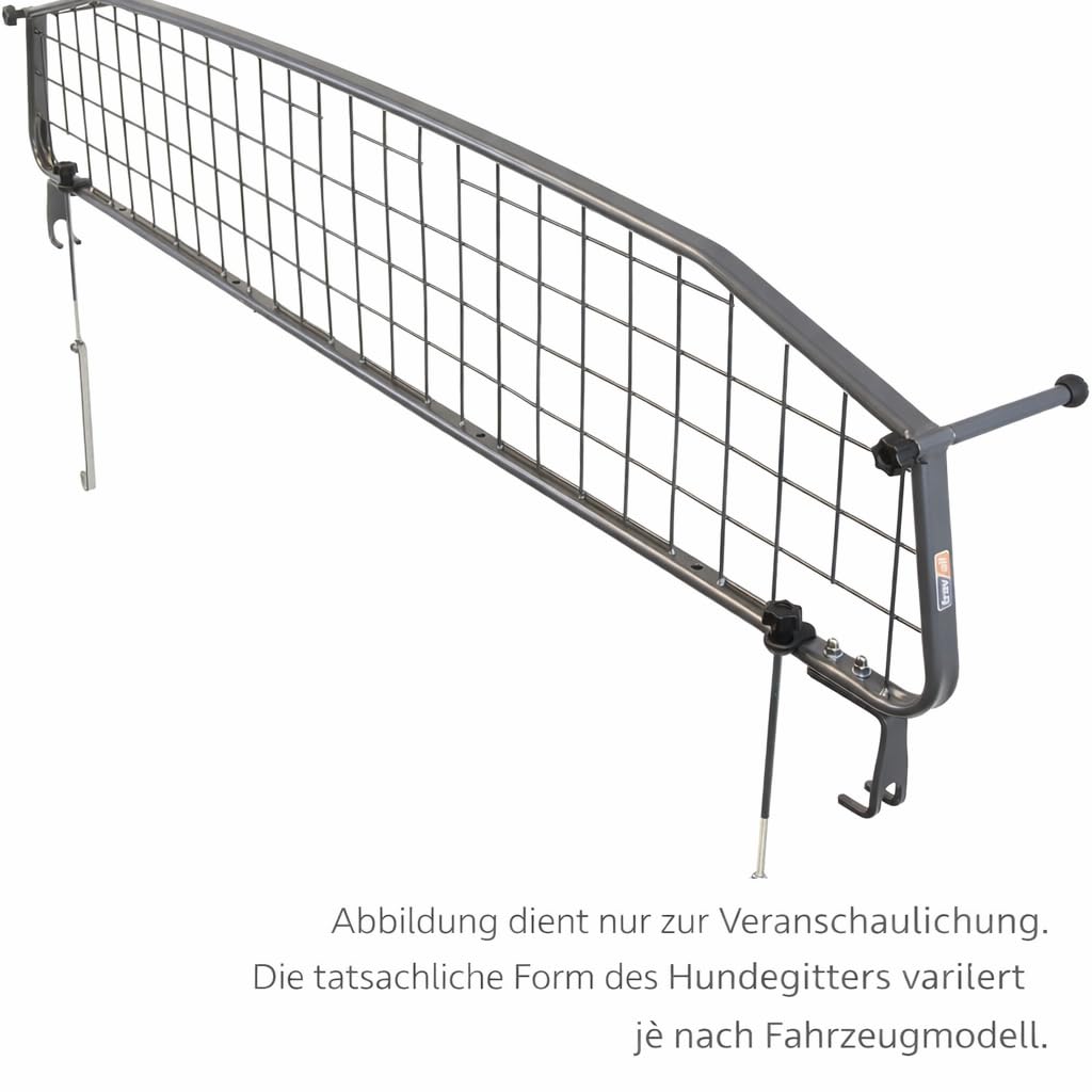 Travall Guard Griglia di Protezione Compatibili con Suzuki Vitara (2015-Corrente) TDG1504 – Griglia Divisoria Specifica in Acciaio Dolce