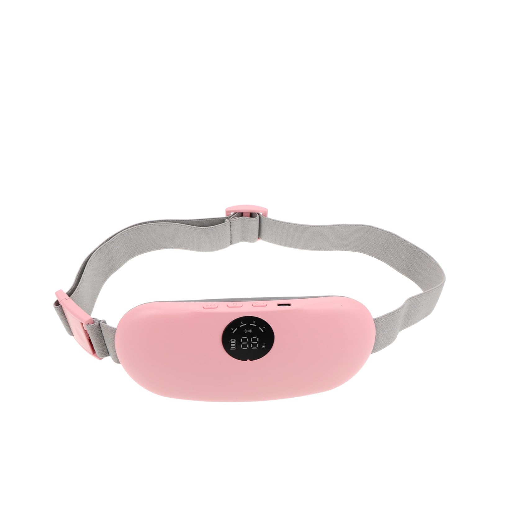 Beaupretty 1 Set Cinturón Térmico para Menstruación Almohadilla Térmica para Menstruales con Calentamiento Rápido y Vibración para Trabajo Viaje o Relajación en Casa