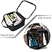 ANRUI TSA Approved Toiletry Bag with Handle Strap, Clear Travel Liquids Toiletries & Cosmetics Organizer Carry-On Luggage for Women and Men 3 Pack (Same Size), Black, 8.3x3x6 Inch (Pack of 3), Travel