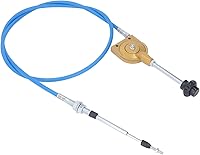 Vista 8 de Cable de acelerador universal para excavadora de 6.6 ft/6.6 pies, acero inoxidable, línea de control de acelerador, reemplazo de cable de acelerador