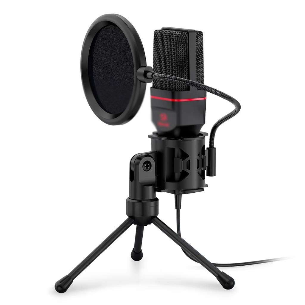 Micro studio PC et téléphone pour réussir vos sessions de karaoké et enregistrements audio