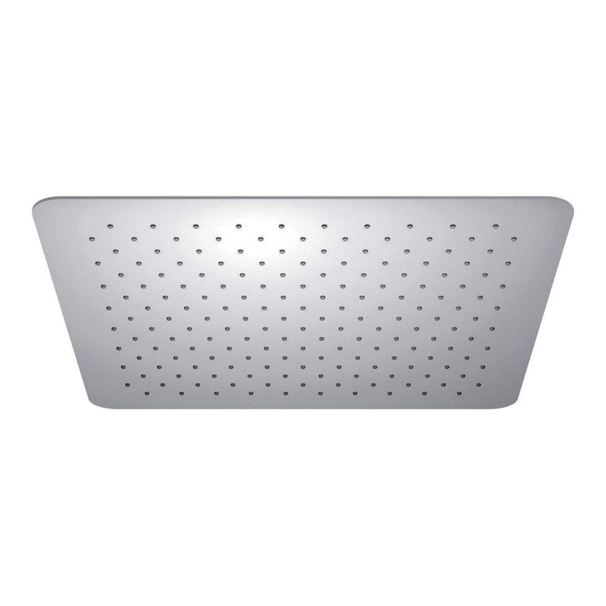 Soffione anticalcare in acciaio inox 300x300mm ultrapiatto