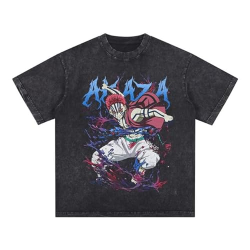 Vintage Akaza Anime Characters T-Shirt Japanese Anime Fan Shirt, 2XL