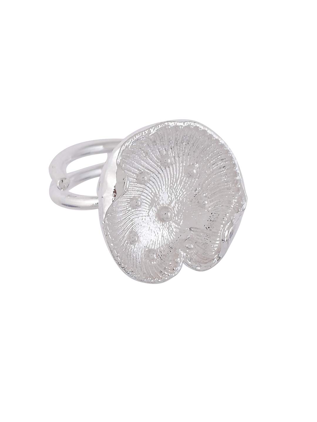 Set Of Two Silver Plated Handcrafted Toe Rings-image-24