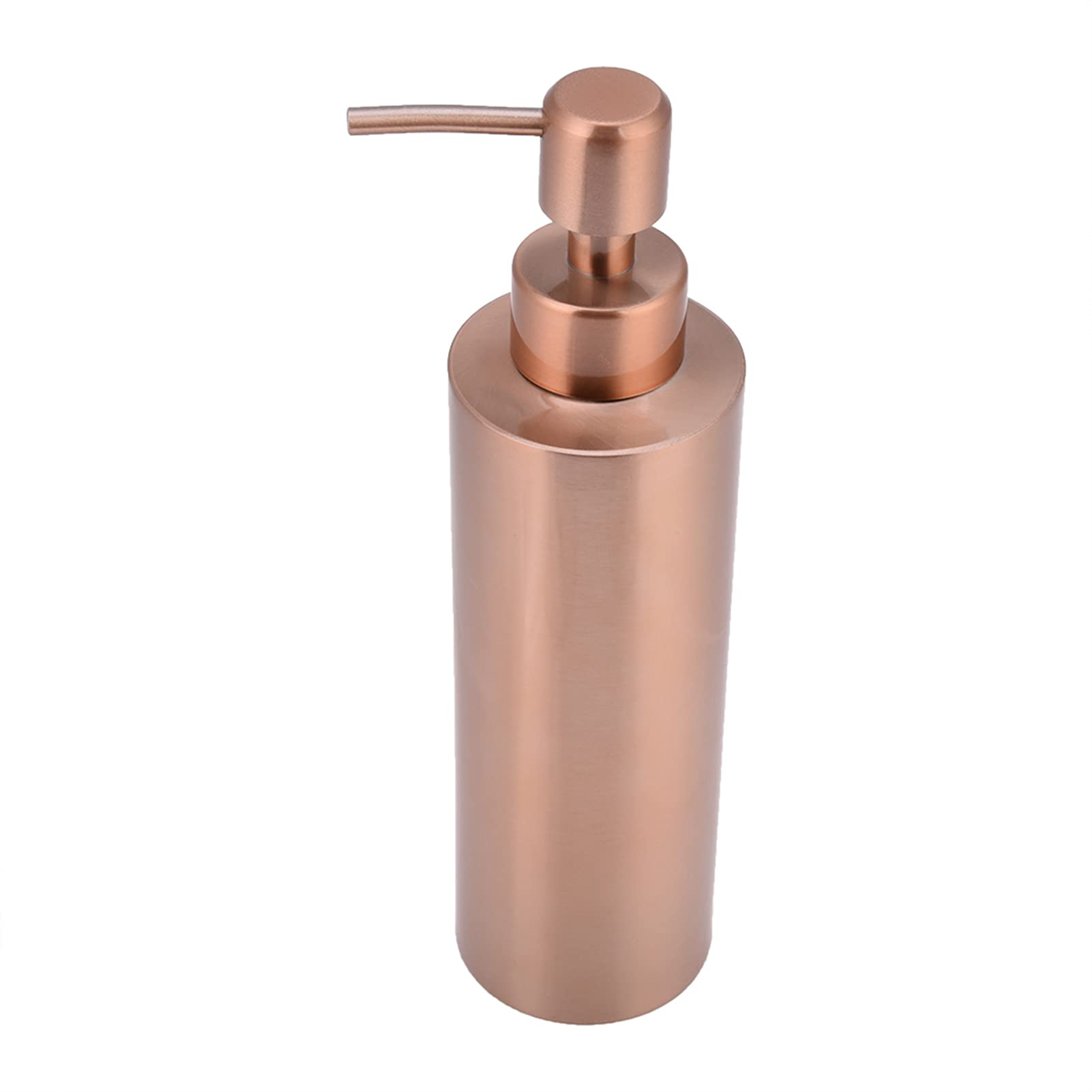Dispensador Sapone Oro Porta Sapone Rosa Cobre Diamante Corte Jabón Bomba Acero Inoxidable Cocina Baño Encimera 350ML