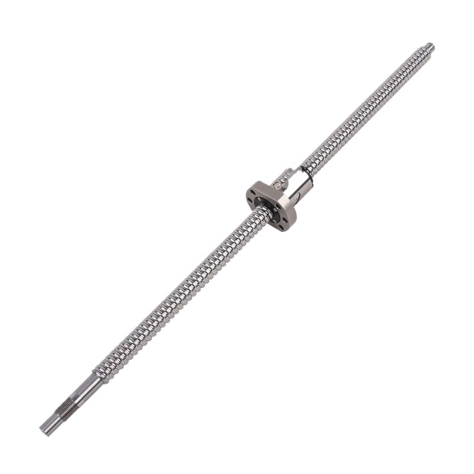 Husillo de Bolas CNC de Movimiento Lineal Husillo de Bolas C7 SFU1605 con Brida, Tuerca de Bolas única RM1605, Tornillo de Bolas 1605, Extremo mecanizado (Size : 300mm)
