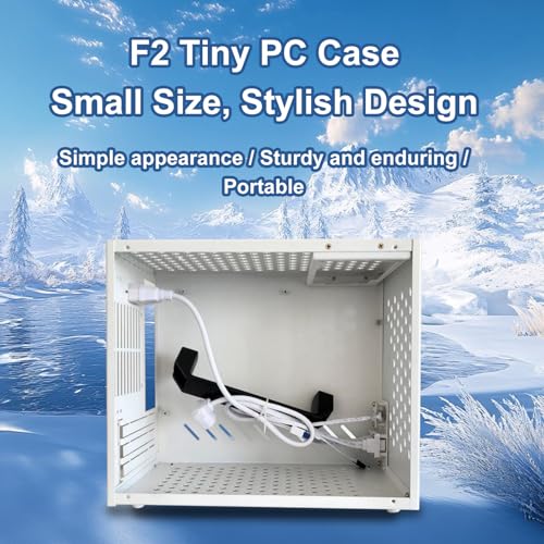Gabinete ITX con Panel Lateral de Acrílico, Soporta Placas Madre MATX y ITX, GPU de 280mm, Fuente ATX SFX, Refrigeración 5 Ventiladores miniatura 2