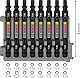 Bosch 8x PRO Impact Schrauberbits mit Doppelklingen und Pick and Click-Index (170 x 120 mm, Professional Zubehör Schraubendreher, Schraubendreher)