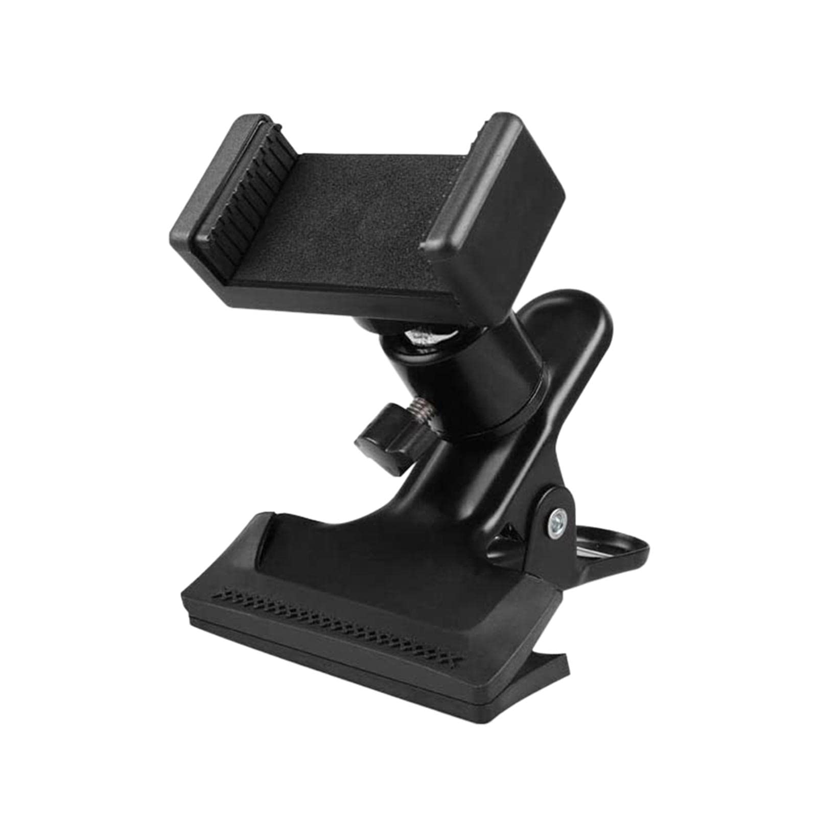 DASNTERED Guitar Phone Mount, Guitar Head Clip Mobile Phone Holder for Live Broadcast Teaching Video Recording Android and Other Phone Compatible Guitar/Electric Guitar/Bass/Ukulele
