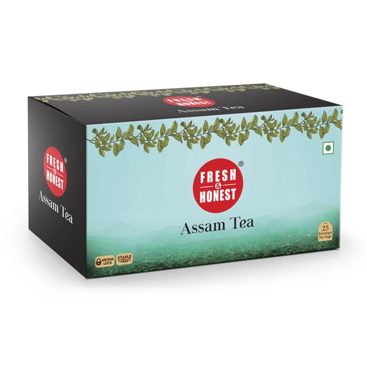 Fresh & Honest Assam Tea Bags, 2g x 25 Enveloped Tea Bags (B0CXX966V7) Amazon Price History, Amazon Price Tracker
