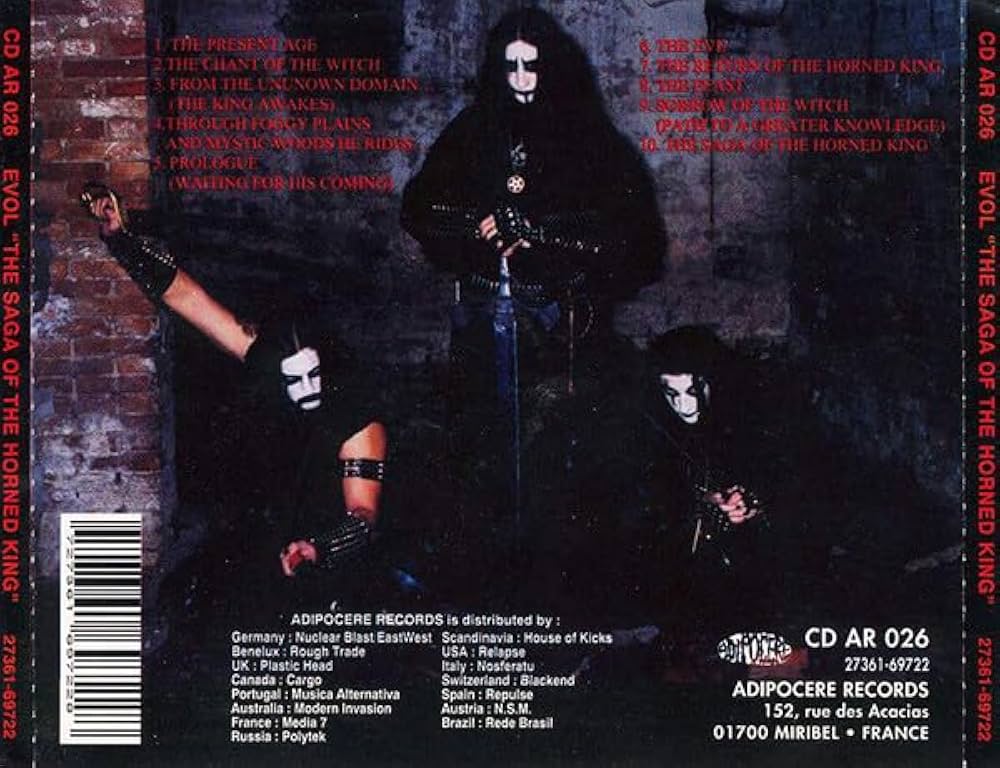 洋楽 EVOL - The Saga of the Horned King Evol - The Saga of the Horned King - Amazon.com Music
