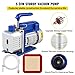 Bestauto 2 Gal Vacuum Chamber, 5 CFM 1-Stage Vacuum Pump, Copper Motor-Stable Operation, Acrylic Lid, Ideal for Epoxy Resin Degassing, Vacuum Packing