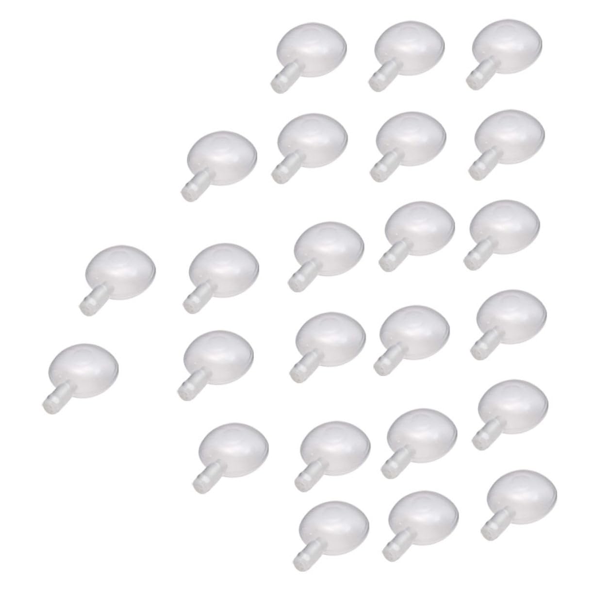 BESPORTBLE 50 Pcs Squeakers Noise Maker Inserts for DIY Supplies Durable Accessories for Repairing Pet and Easy to Install and Portable
