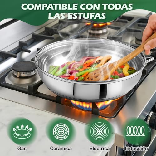 Opiniones y reviews de Bateria de cocina acero inoxidable para comprar online. 24 Imagen adicional